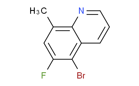 CAS No. 1420793-20-9, 5-Bromo-6-fluoro-8-methylquinoline