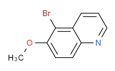 CAS No. 36023-01-5, 5-Bromo-6-methoxyquinoline