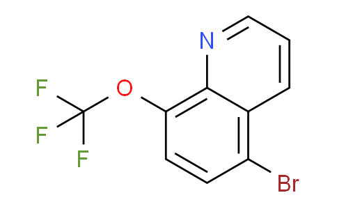 CAS No. 1065074-23-8, 5-Bromo-8-(trifluoromethoxy)quinoline
