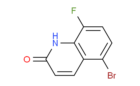 CAS No. 1341609-10-6, 5-Bromo-8-fluoroquinolin-2(1H)-one