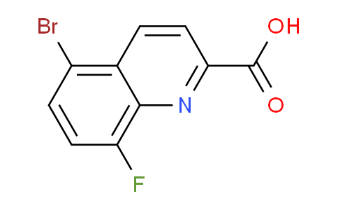 CAS No. 1420793-64-1, 5-Bromo-8-fluoroquinoline-2-carboxylic acid