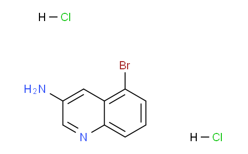 CAS No. 1956309-93-5, 5-Bromoquinolin-3-amine dihydrochloride