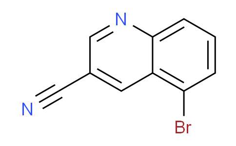 CAS No. 1974296-18-8, 5-Bromoquinoline-3-carbonitrile