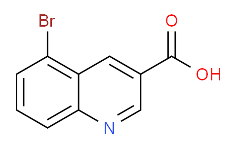 CAS No. 1416438-47-5, 5-Bromoquinoline-3-carboxylic acid