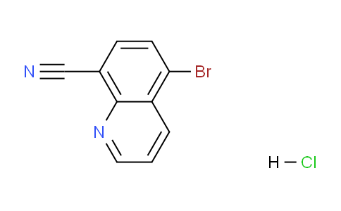 CAS No. 2155855-06-2, 5-Bromoquinoline-8-carbonitrile hydrochloride