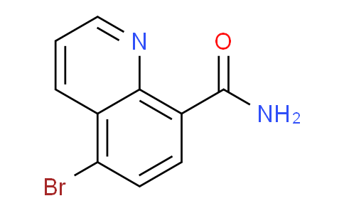 CAS No. 1823338-54-0, 5-Bromoquinoline-8-carboxamide
