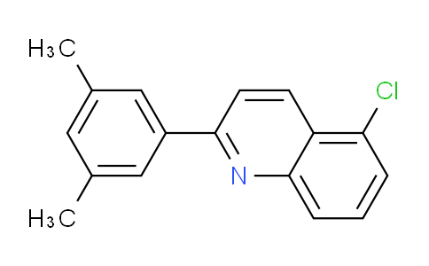 CAS No. 1404491-66-2, 5-Chloro-2-(3,5-dimethylphenyl)quinoline
