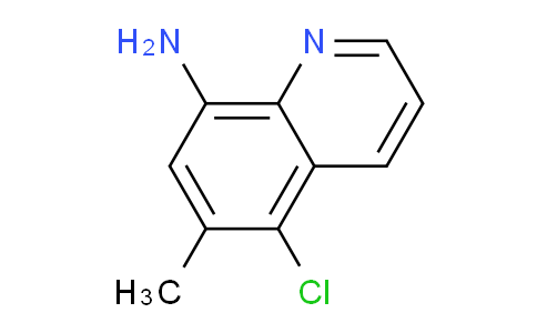 CAS No. 1379322-54-9, 5-Chloro-6-methylquinolin-8-amine