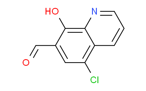 CAS No. 90876-69-0, 5-Chloro-8-hydroxyquinoline-7-carbaldehyde