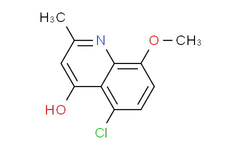 CAS No. 421568-47-0, 5-Chloro-8-methoxy-2-methylquinolin-4-ol