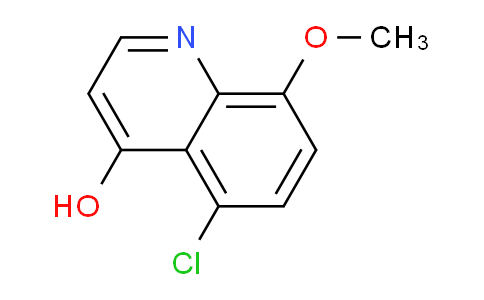 CAS No. 1153084-29-7, 5-Chloro-8-methoxyquinolin-4-ol
