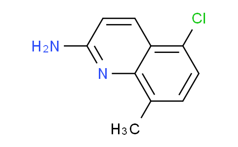 CAS No. 1339793-87-1, 5-Chloro-8-methylquinolin-2-amine