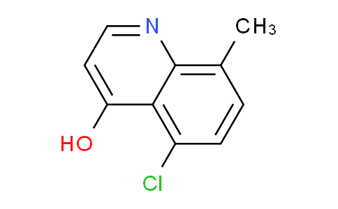 CAS No. 203626-37-3, 5-Chloro-8-methylquinolin-4-ol