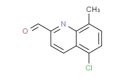 CAS No. 186670-52-0, 5-Chloro-8-methylquinoline-2-carbaldehyde