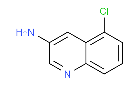 CAS No. 1416437-91-6, 5-Chloroquinolin-3-amine