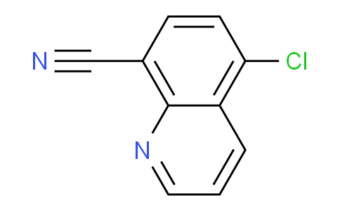 CAS No. 122868-36-4, 5-Chloroquinoline-8-carbonitrile