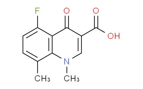 CAS No. 1315346-13-4, 5-Fluoro-1,8-dimethyl-4-oxo-1,4-dihydroquinoline-3-carboxylic acid