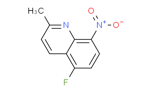CAS No. 1420793-52-7, 5-Fluoro-2-methyl-8-nitroquinoline