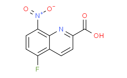 CAS No. 1420791-65-6, 5-Fluoro-8-nitroquinoline-2-carboxylic acid