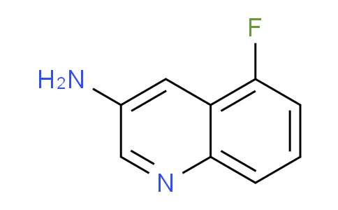 CAS No. 1028302-82-0, 5-Fluoroquinolin-3-amine