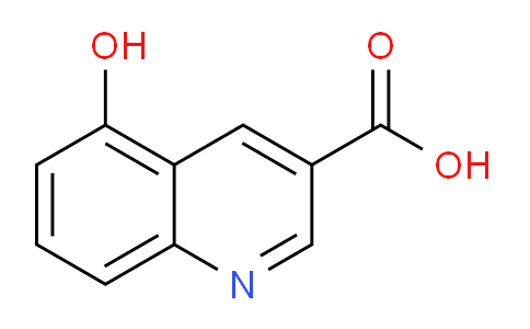 CAS No. 911108-90-2, 5-Hydroxyquinoline-3-carboxylic acid