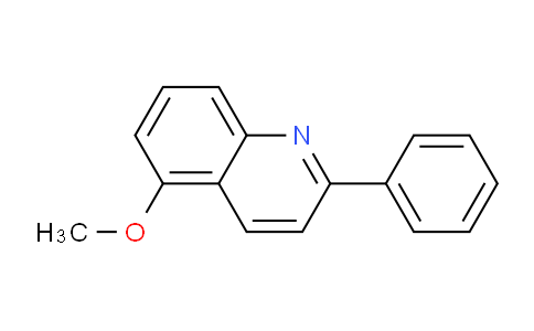 CAS No. 213470-31-6, 5-Methoxy-2-phenylquinoline