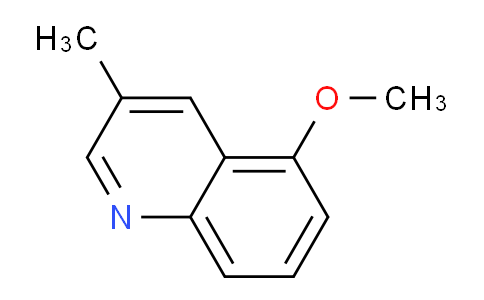 CAS No. 137595-48-3, 5-Methoxy-3-methylquinoline