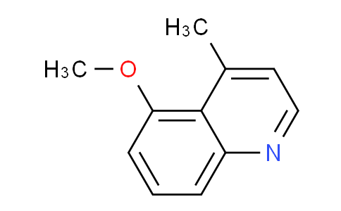 CAS No. 144147-05-7, 5-Methoxy-4-methylquinoline