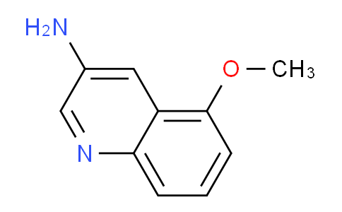 CAS No. 881668-93-5, 5-Methoxyquinolin-3-amine