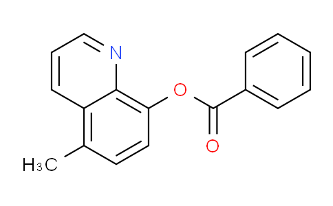 CAS No. 52968-17-9, 5-Methylquinolin-8-yl benzoate