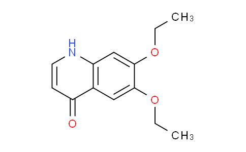 CAS No. 127285-58-9, 6,7-Diethoxyquinolin-4(1H)-one