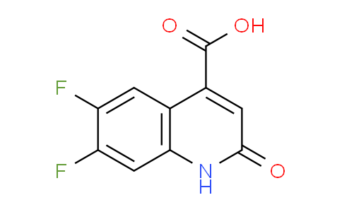 CAS No. 1269531-40-9, 6,7-Difluoro-2-oxo-1,2-dihydroquinoline-4-carboxylic acid