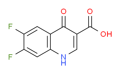 CAS No. 144216-11-5, 6,7-Difluoro-4-oxo-1,4-dihydroquinoline-3-carboxylic acid