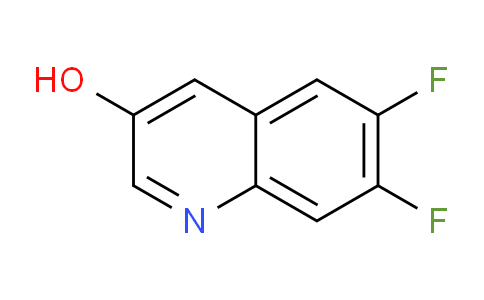 CAS No. 1026706-70-6, 6,7-Difluoroquinolin-3-ol