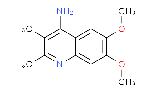 CAS No. 1283265-95-1, 6,7-Dimethoxy-2,3-dimethylquinolin-4-amine