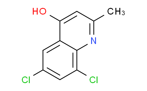 CAS No. 95541-31-4, 6,8-Dichloro-2-methylquinolin-4-ol