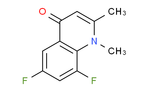 CAS No. 1211159-92-0, 6,8-Difluoro-1,2-dimethylquinolin-4(1H)-one
