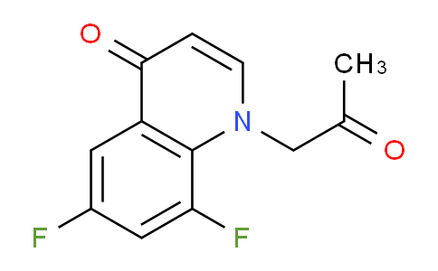 CAS No. 1211250-18-8, 6,8-Difluoro-1-(2-oxopropyl)quinolin-4(1H)-one