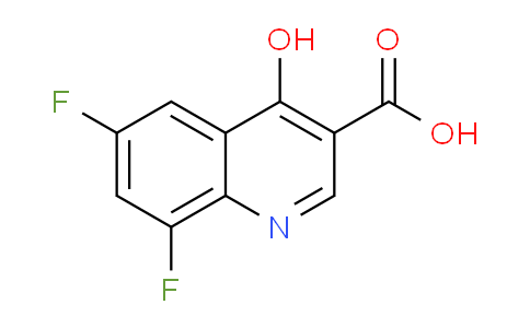 CAS No. 228728-19-6, 6,8-Difluoro-4-hydroxyquinoline-3-carboxylic acid