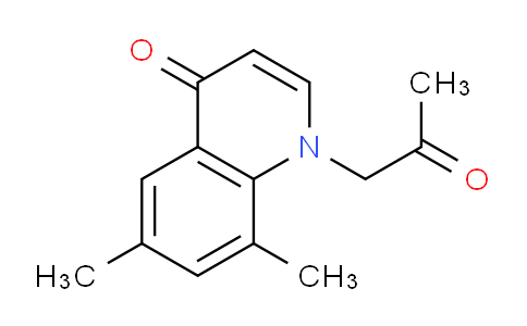 CAS No. 1209162-22-0, 6,8-Dimethyl-1-(2-oxopropyl)quinolin-4(1H)-one