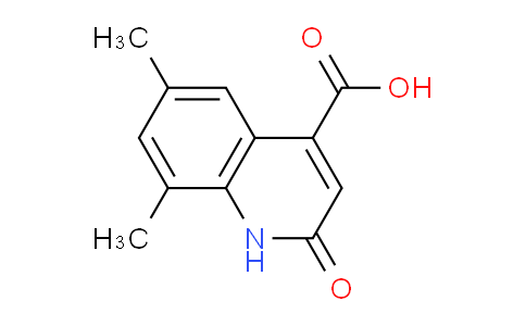 CAS No. 32431-31-5, 6,8-Dimethyl-2-oxo-1,2-dihydroquinoline-4-carboxylic acid