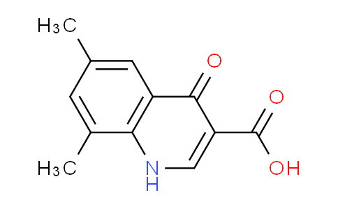 CAS No. 31601-86-2, 6,8-Dimethyl-4-oxo-1,4-dihydroquinoline-3-carboxylic acid