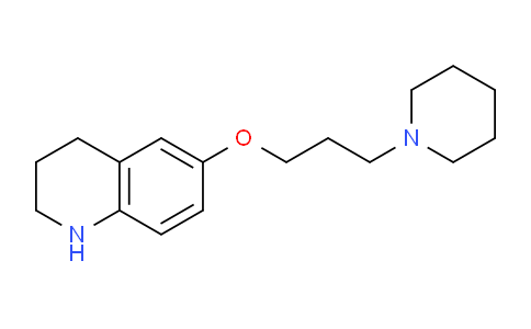 CAS No. 769920-49-2, 6-(3-(Piperidin-1-yl)propoxy)-1,2,3,4-tetrahydroquinoline