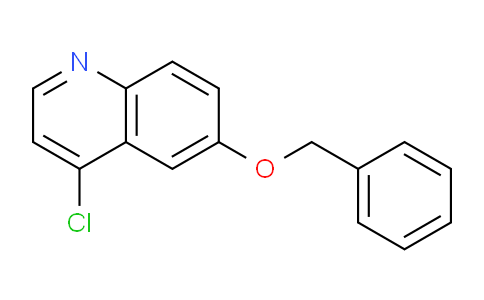 CAS No. 863786-01-0, 6-(Benzyloxy)-4-chloroquinoline