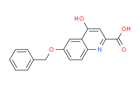 CAS No. 36303-18-1, 6-(Benzyloxy)-4-hydroxyquinoline-2-carboxylic acid