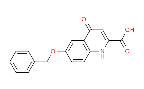 CAS No. 929028-75-1, 6-(Benzyloxy)-4-oxo-1,4-dihydroquinoline-2-carboxylic acid