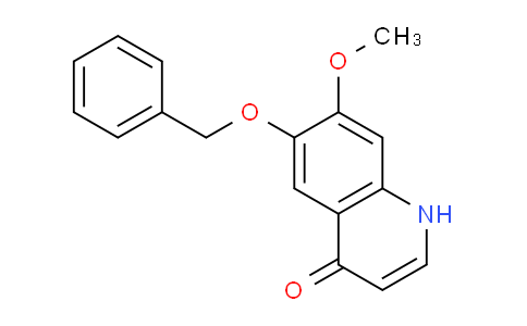 CAS No. 516526-42-4, 6-(Benzyloxy)-7-methoxyquinolin-4(1H)-one