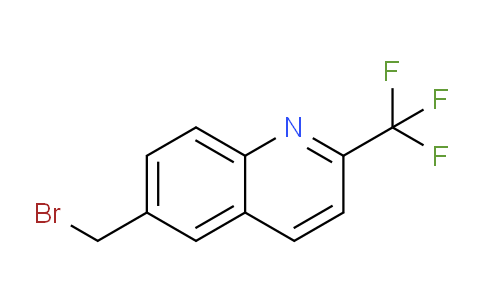 CAS No. 175203-72-2, 6-(Bromomethyl)-2-(trifluoromethyl)quinoline