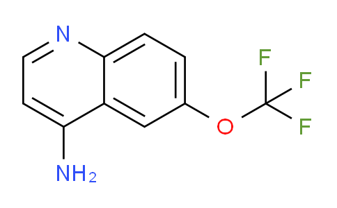 CAS No. 874880-25-8, 6-(Trifluoromethoxy)quinolin-4-amine