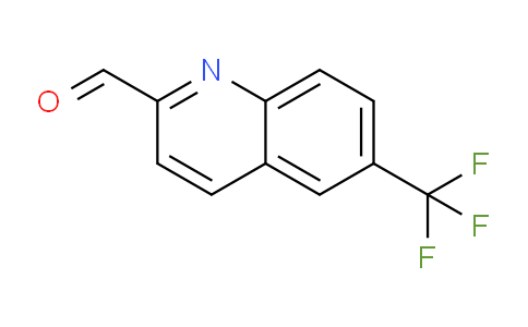 CAS No. 345895-60-5, 6-(Trifluoromethyl)quinoline-2-carbaldehyde